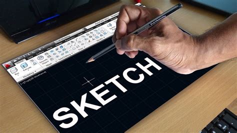 So, now easily enjoy your detailing work under 4k resolution with astounding. AUTOCAD SKETCH COMMAND | AUTOCAD FREE HAND SKETCHING - YouTube