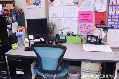 5 Simple Teacher Desk Organization Ideas You Can Implement Right Now Classroom Organization Tips