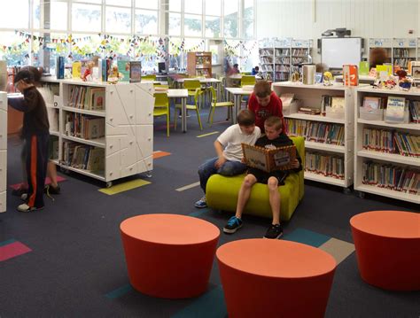 North Elementary School Library Wrns Studio