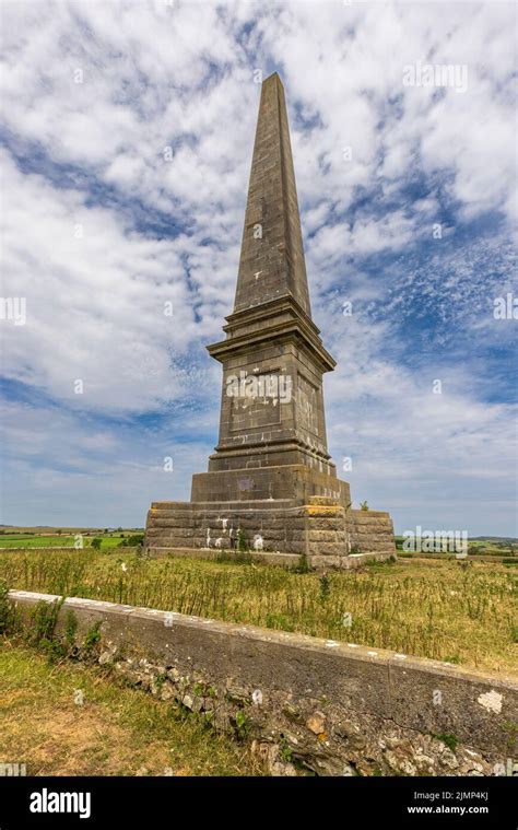 The Bulkeley Memorial On Baron Hill Near Beaumaris Isle Of Anglesey