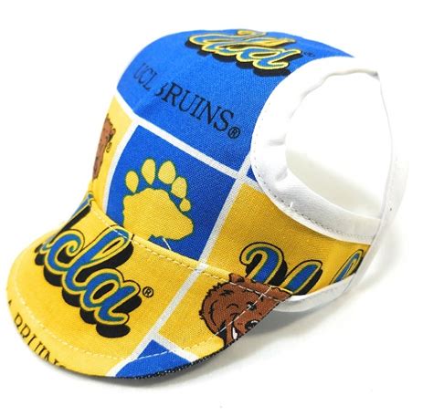 Dog Hat Ucla Sports Fabric Doggy Threads