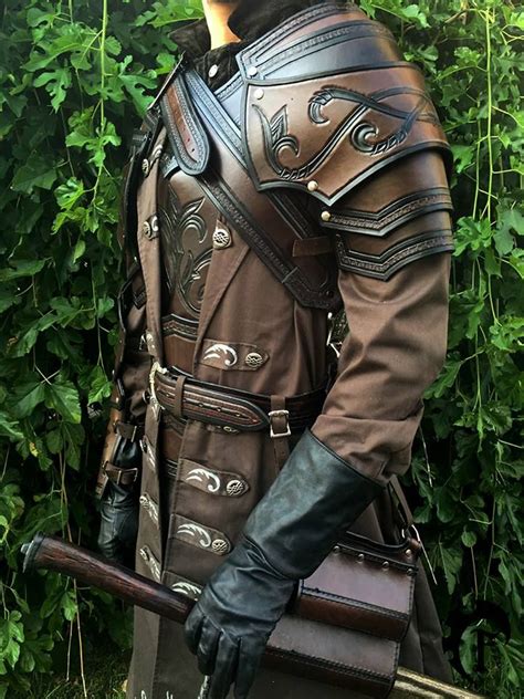 Элина Корф Leather Armor Armor Clothing Character Outfits