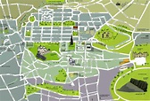 Edinburgh Tourist Map - Edinburgh UK • mappery