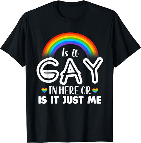 Amazon Com Born This Gay Pun Funny Lgbtq Rainbow Flag Gay Pride Ally T