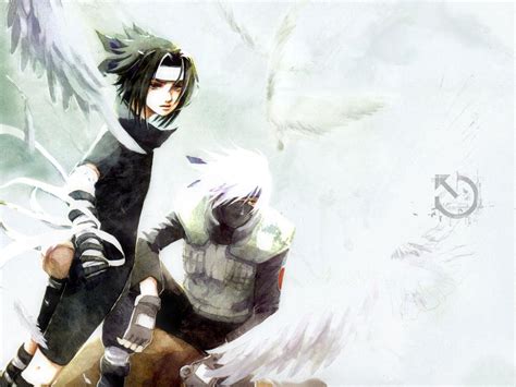 Sfondi Sasuke Uchiha Hatake Kakashi Naruto Shippuuden 1280x960