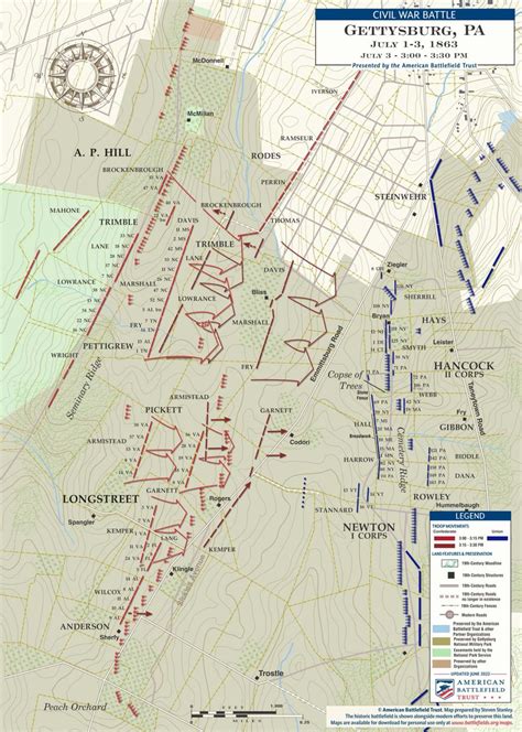 Gettysburg Picketts Charge July 3 1863 American Battlefield Trust