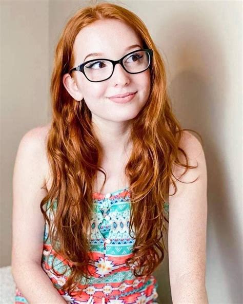 Pin By William May On Things Red Freckles Girl Girls With Glasses Red Hair