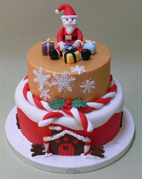 40 Beautiful Christmas Cake Decoration Ideas From Top Designers