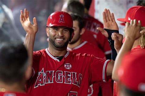Angels Albert Pujols Says He Isnt Thinking About Retirement Orange
