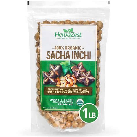 Sacha Inchi Seeds Organic And Wholesome Herbazest