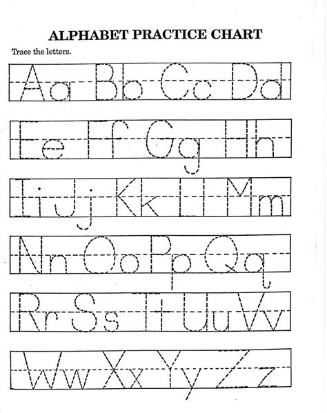 Letter Tracing Activities For Preschoolers Lemonwho