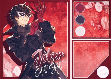 🌸 Joker Edit Set 🌸 Smtpersona 5 Amino