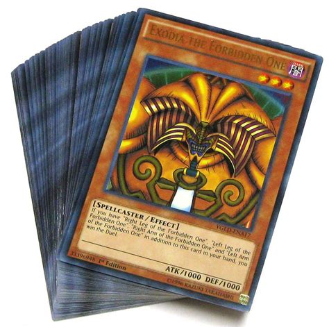 Yugioh Yugis Legendary Decks Yugis Exodia Deck Structure Deck Loose