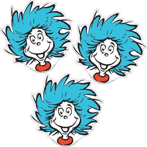 Thing 1 And Thing 2 Coloring Pages Free Download On Clipartmag