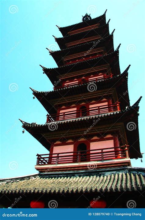 Chinese Pagoda Architecture Stock Photo Image Of Brick Historic