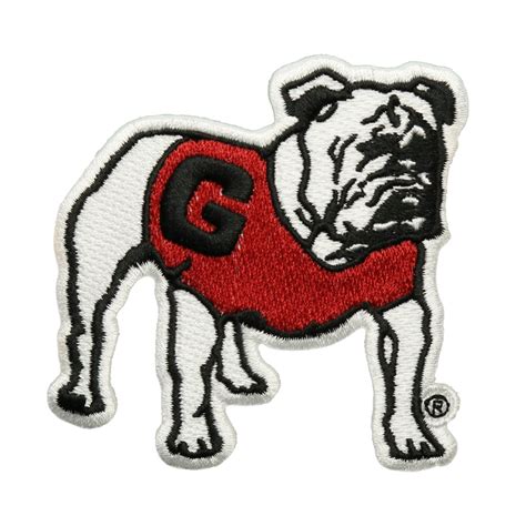 Georgia Bulldogs Mascot Uga Embroidered Iron On Patch