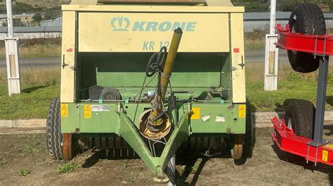 2004 Krone Krone Kr125 Round Balers Haymaking And Silage For Sale In