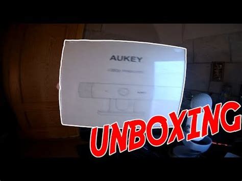 UNBOXING REVIEW WEBCAM AUKEY 1080P YouTube