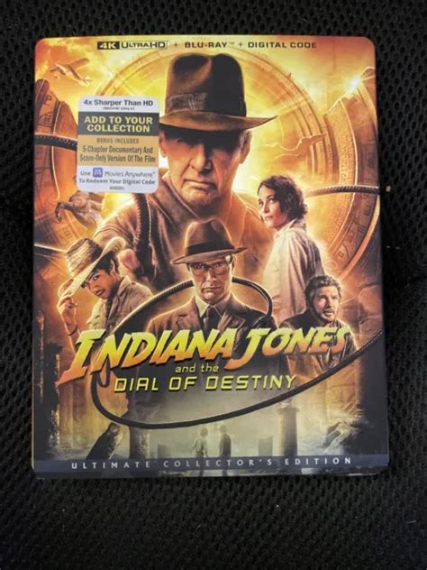 Indiana Jones And The Dial Of Destiny K Ultra Hd Blu Ray Code