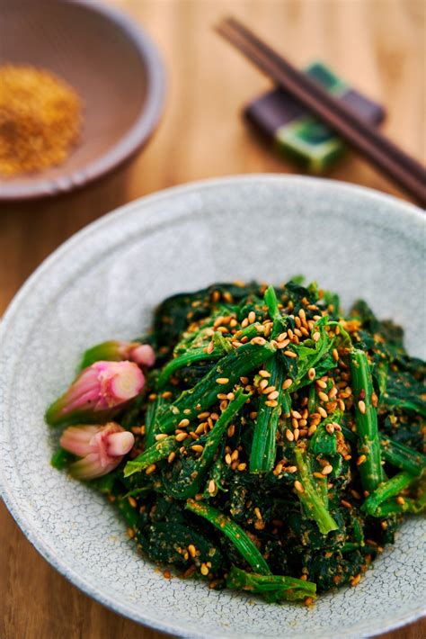 Japanese Spinach And Sesame Salad Goma Ae ごま和え