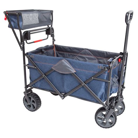 Buy Macsports Collapsible Cart With Wheels And Handle Folding Outdoor