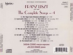 Liszt: The Complete Songs, Vol. 4 by Sasha Cooke, Julius Drake on Plixid