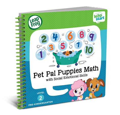 Leapfrog Leapstart Pre Kindergarten Activity Book Pet Pal Puppies Math