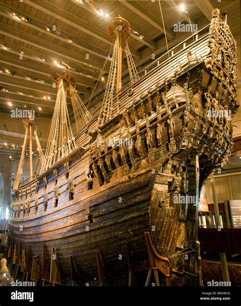 Sweden Stockholm Wasa Vasa Museum Ship Sailing Ship Traveling Tourism