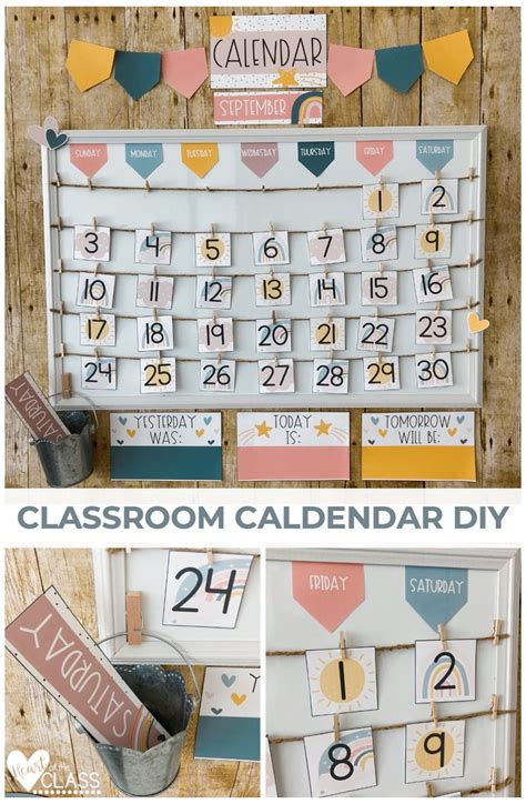 Classroom Calendar Diy Kindergarten Classroom Decor Preschool