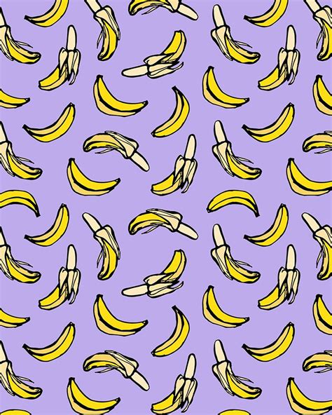 Banana Print Wallpapers Wallpaper Cave