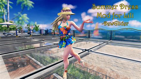 Tekkenmods Summer Dress Mod For Lili T7
