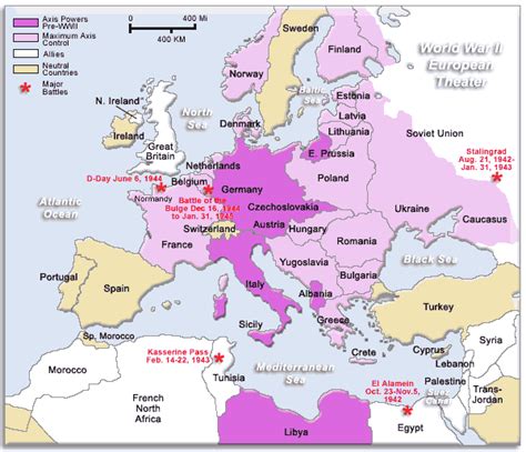 Wwii In Europe World War 2 Timeline