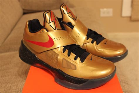 Nike Zoom Kd Iv Gold Medal Sole Collector