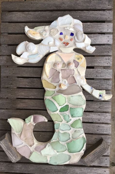 Sea Glass Mermaid By Maysprout On Etsy