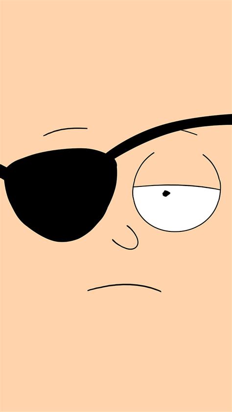 Evil Morty Adult Swim Cartoon Eye Patch Rick And Morty Scifi