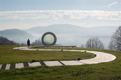 The Broken Landscape Memorial Sculpture In Croatia