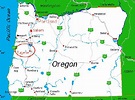 Eugene Oregon On A Map | Tour Map