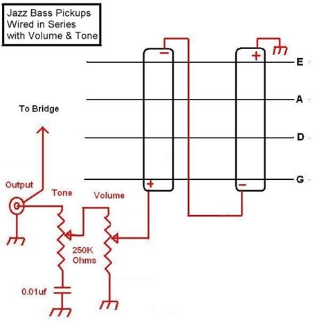 To properly read a wiring diagram, one offers to learn how the components inside the system operate. Jazz bass series wiring without a switch | TalkBass.com