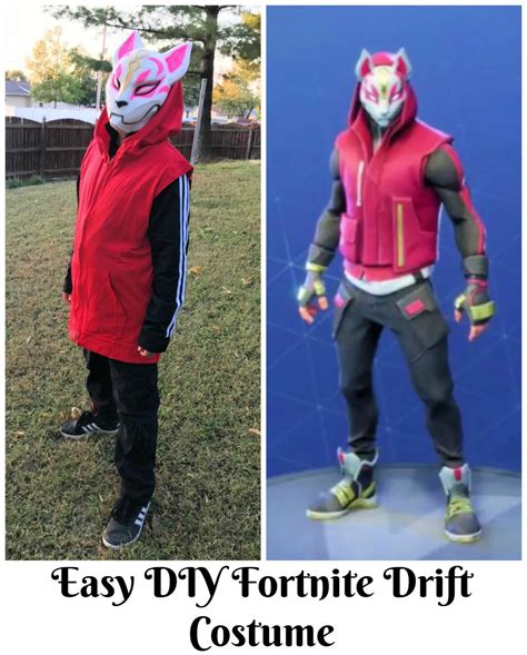 Fortnite Drift Costume Easy Diy Halloween Costume