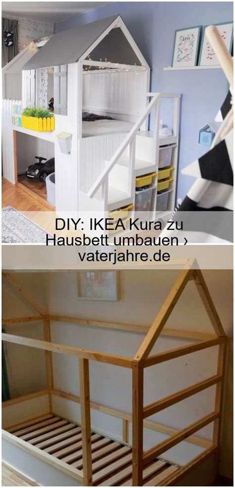 Ikea kura bed is a cool piece for kids' rooms, it's a bunk bed ideal for shared rooms, recommended for the kids of 6 years and older. DIY: IKEA Kura zu Hausbett umbauen › vaterjahre.de ...