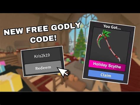 · free code godly knife code free code for mm2 mm2 code. 【How to】 Get free Godlys In Mm2 2019