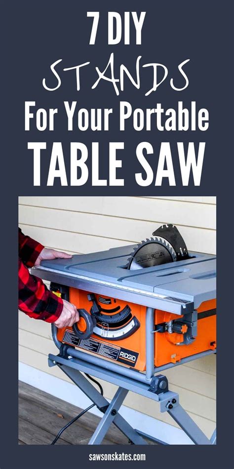 Best benchtop table saw overall. 7 DIY Table Saw Stations for a Small Workshop (With images ...