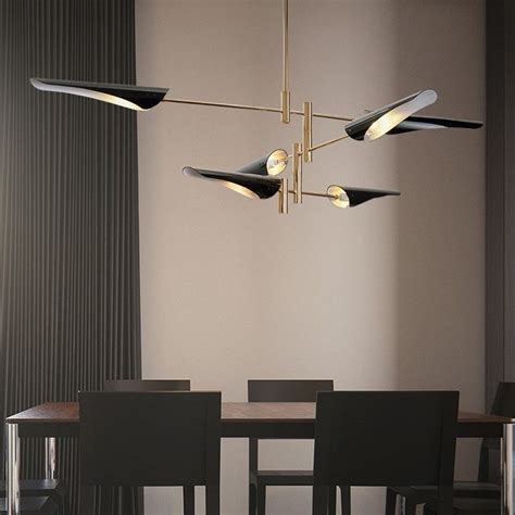 Black Kitchen Triple Pendant Light Fixture For Indoor Home Decoration
