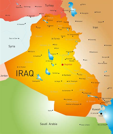 Karta Irak Map Iraq Topographic Irak Maps File Overview Middle East