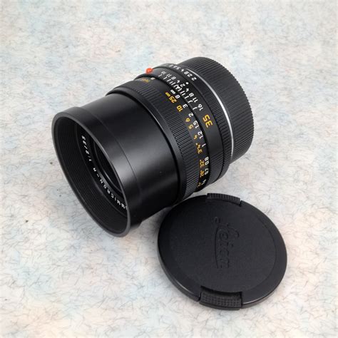 The Leica Summicron R 35 Mm F 2 Ii Lens Specs Mtf Charts User Reviews