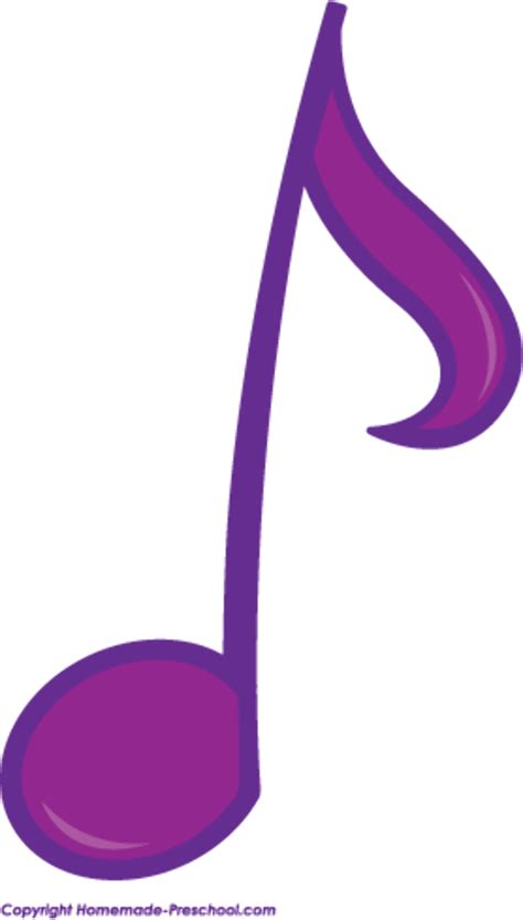 Download High Quality Musical Notes Clipart Purple Transparent Png