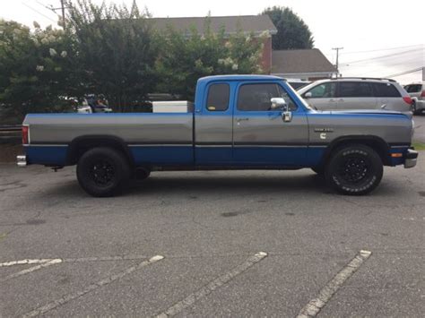 1993 Dodge D250 Diesel Pickup Truck Nicest One Around Classic