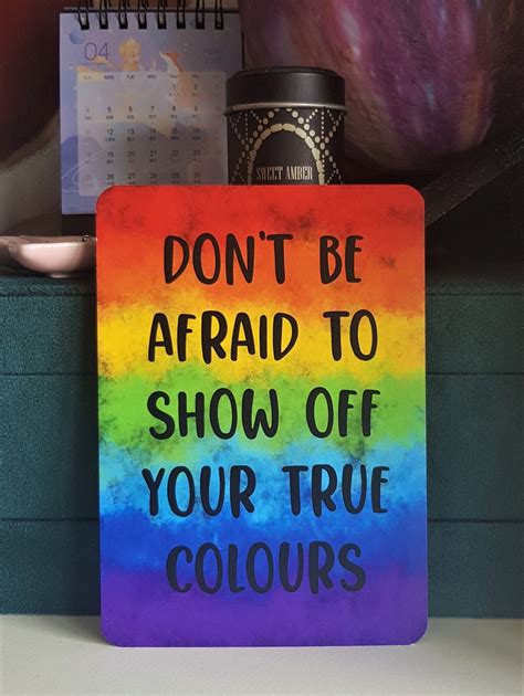 Lgbtq A6 Pride Galaxy Rainbow Quote Flag Art Print Gay Etsy