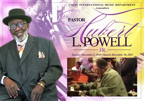 Cogic International Music Department Remembers The Patriarch Of The
