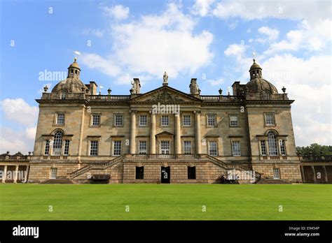 Houghton Hall Norfolk England Stock Photo Alamy